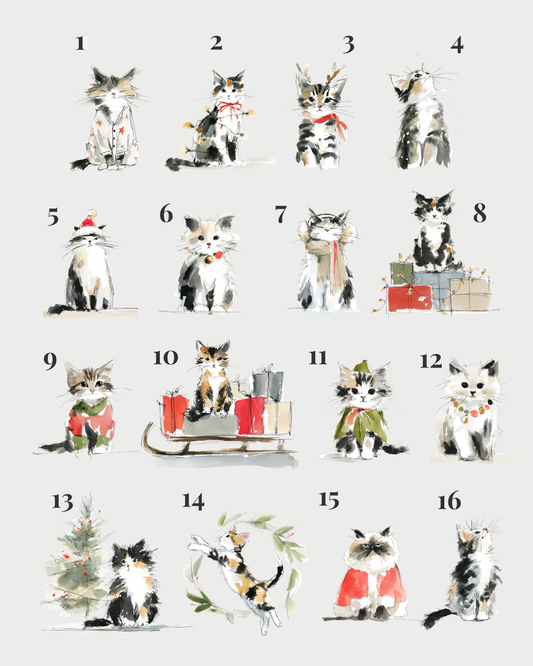 Holiday Cat Sweaters