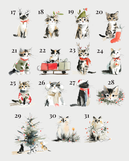 Holiday Cat Sweaters